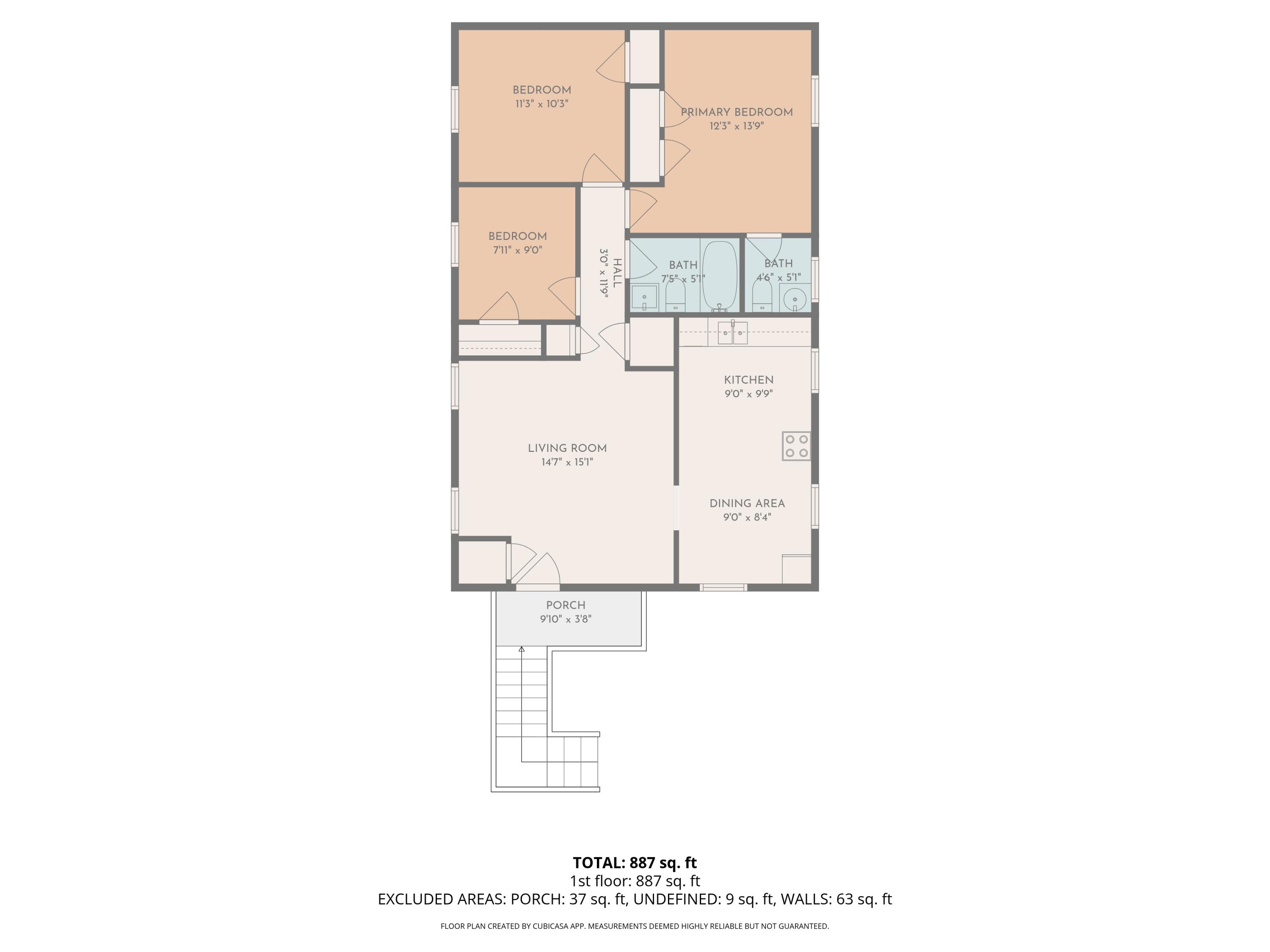 6700 Shingle Rdg Road, Unit 8B Roanoke, VA 24018 - Photo 13 of 13 a picture of a floor plan