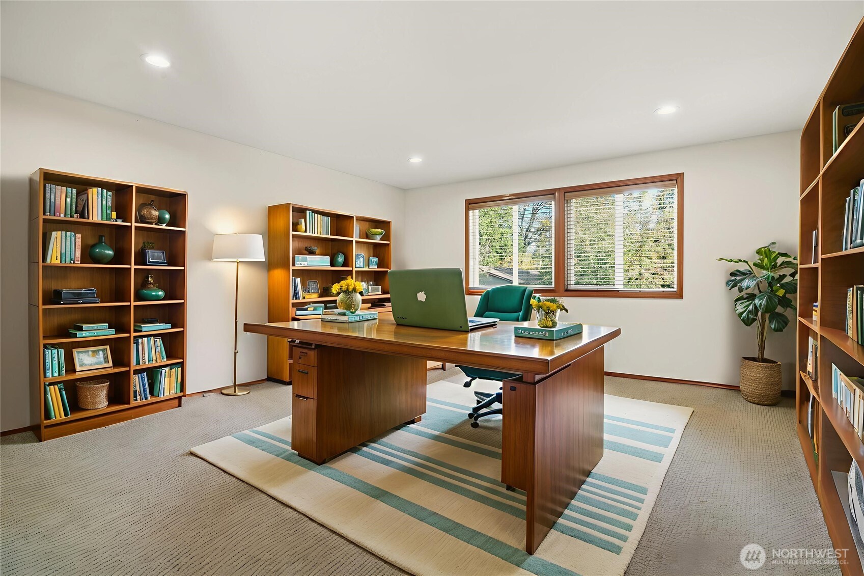 14019 52nd Avenue West, Unit B Edmonds, WA 98026 - Photo 19 of 38 a view of a workspace with furniture and a window