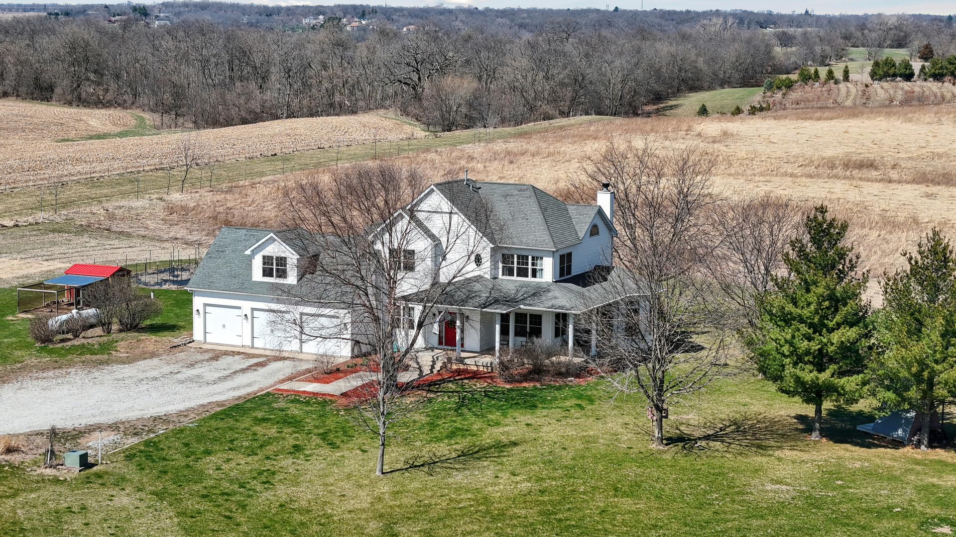 3203 148th Avenue Milan, IL 61264 - Photo 50 of 65 a view of a house with a yard
