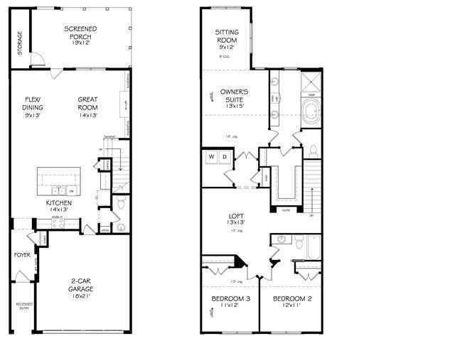 2569 Kings Gate Lane Mount Pleasant, SC 29466 - Photo 55 of 55 Floor Plan Rendering