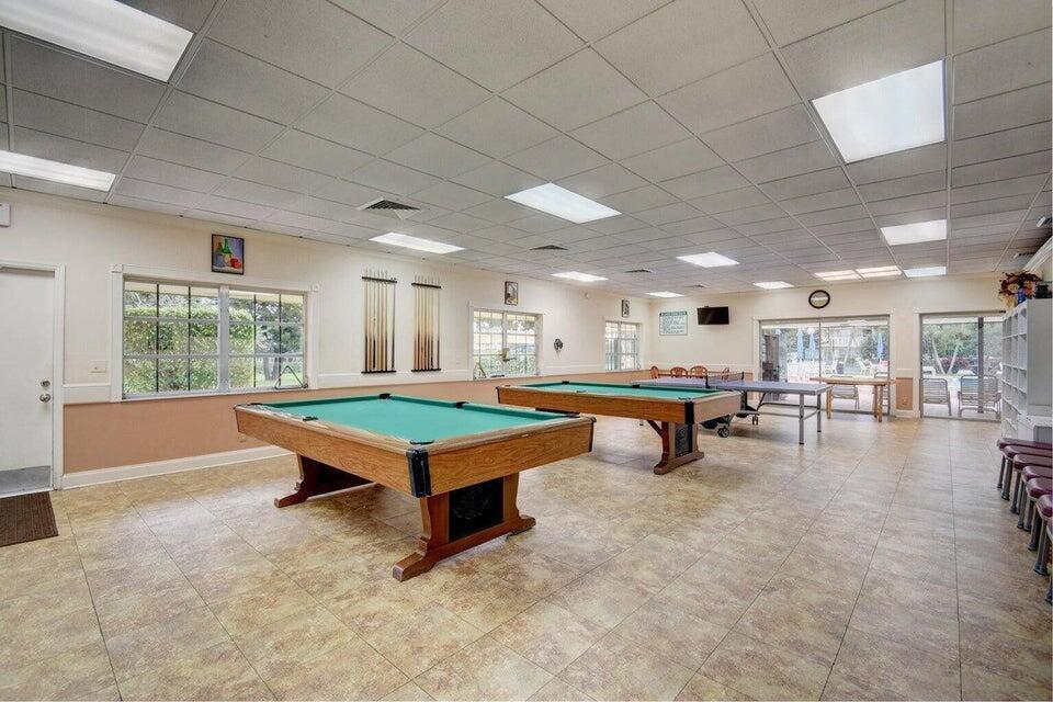 1141 Violet Terrace, Unit 101 Delray Beach, FL 33445 - Photo 19 of 20 BILLIARDS