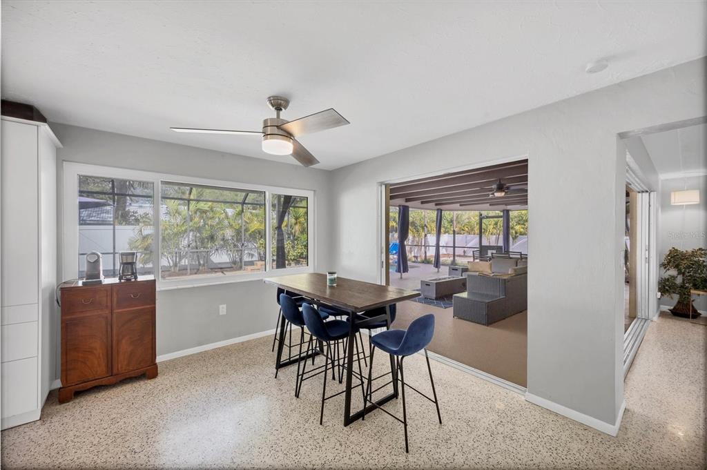 2927 Webber Street Sarasota, FL 34239 - Photo 8 of 27 a view of a dining room with furniture window and outside view