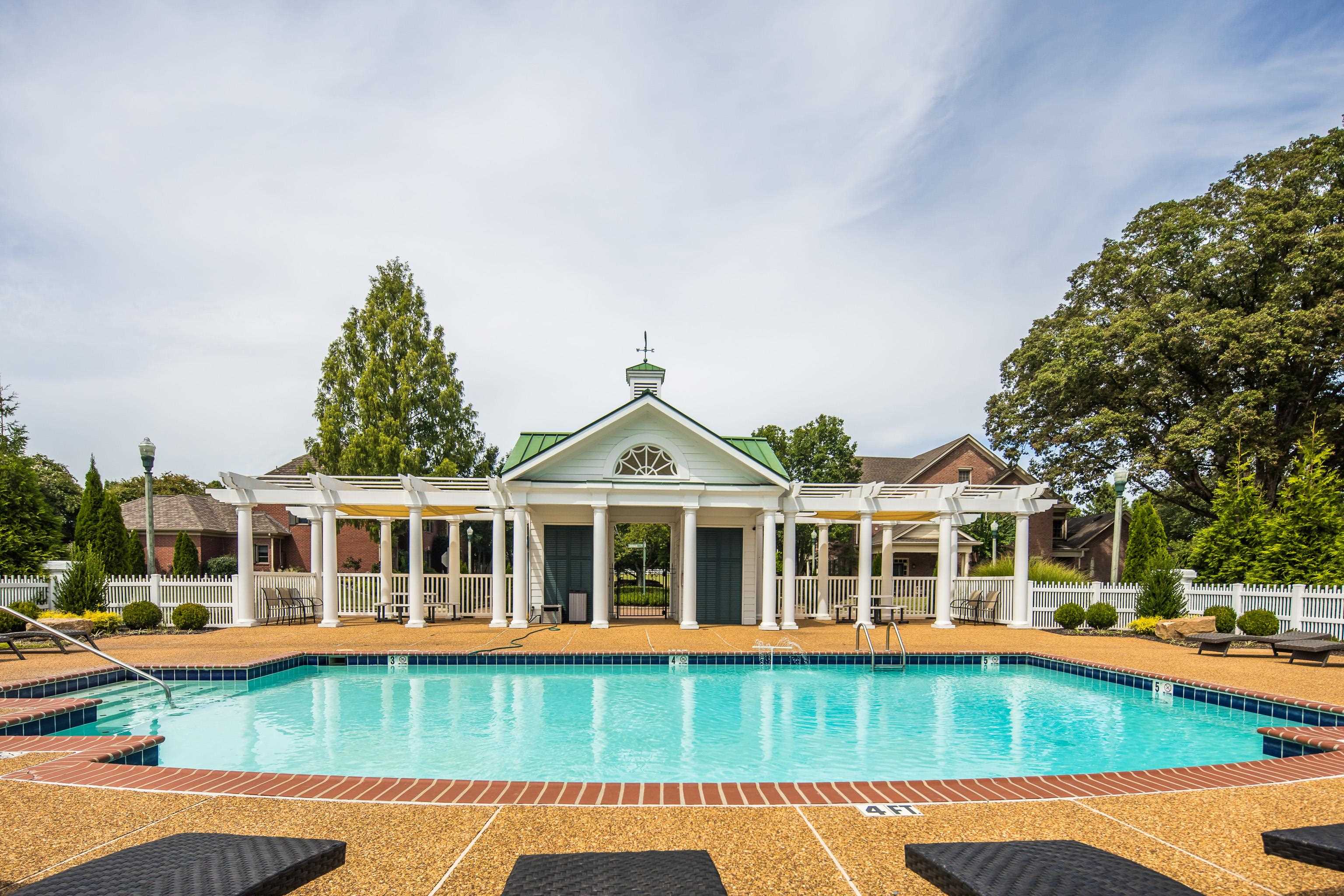 808 Deloach Lane Collierville, TN 38017 - Photo 40 of 40 a house with swimming pool in front of it