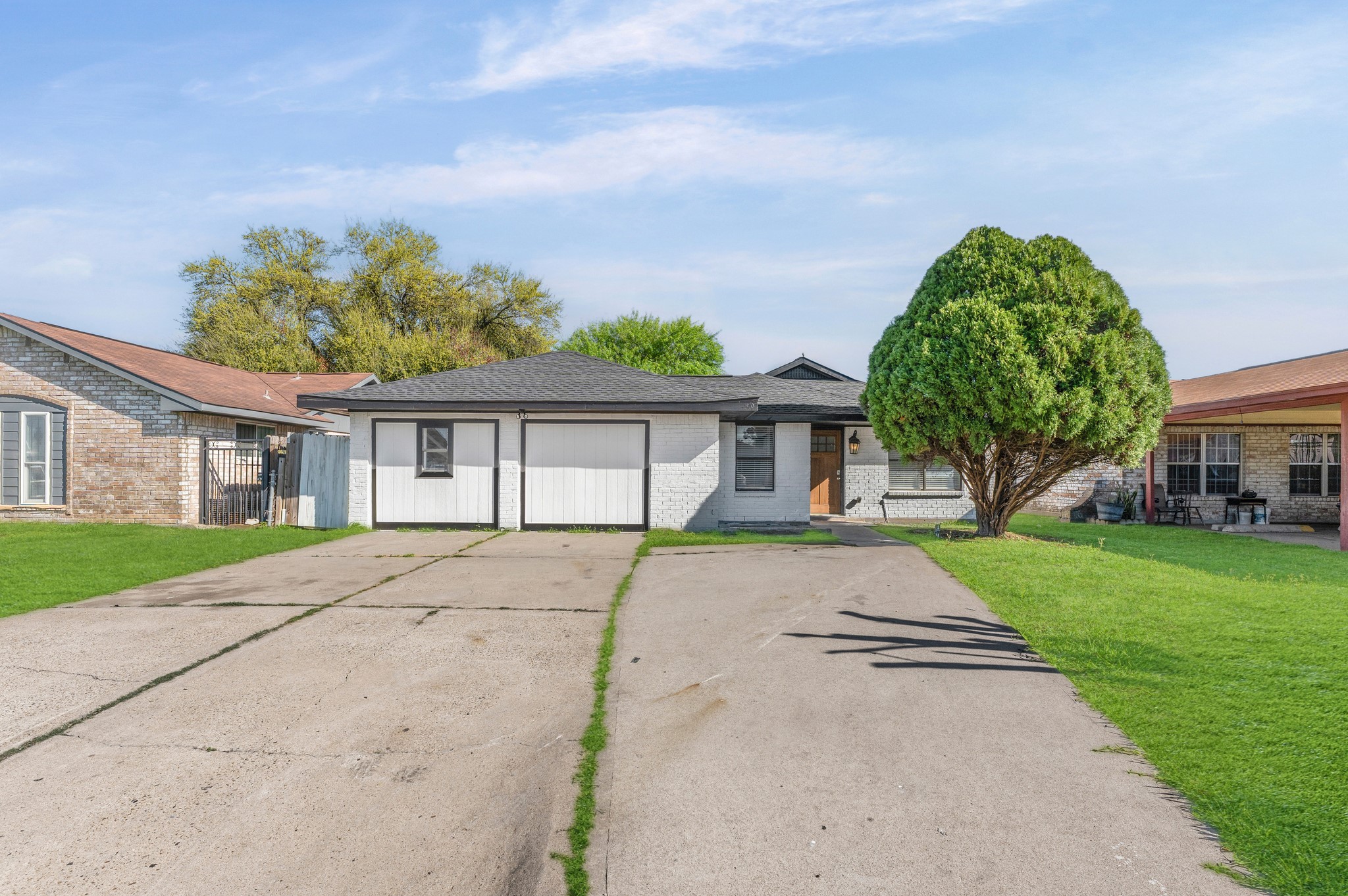 4519 Anice Street Houston, TX 77039 - Photo 23 of 25 front view of a house with a yard