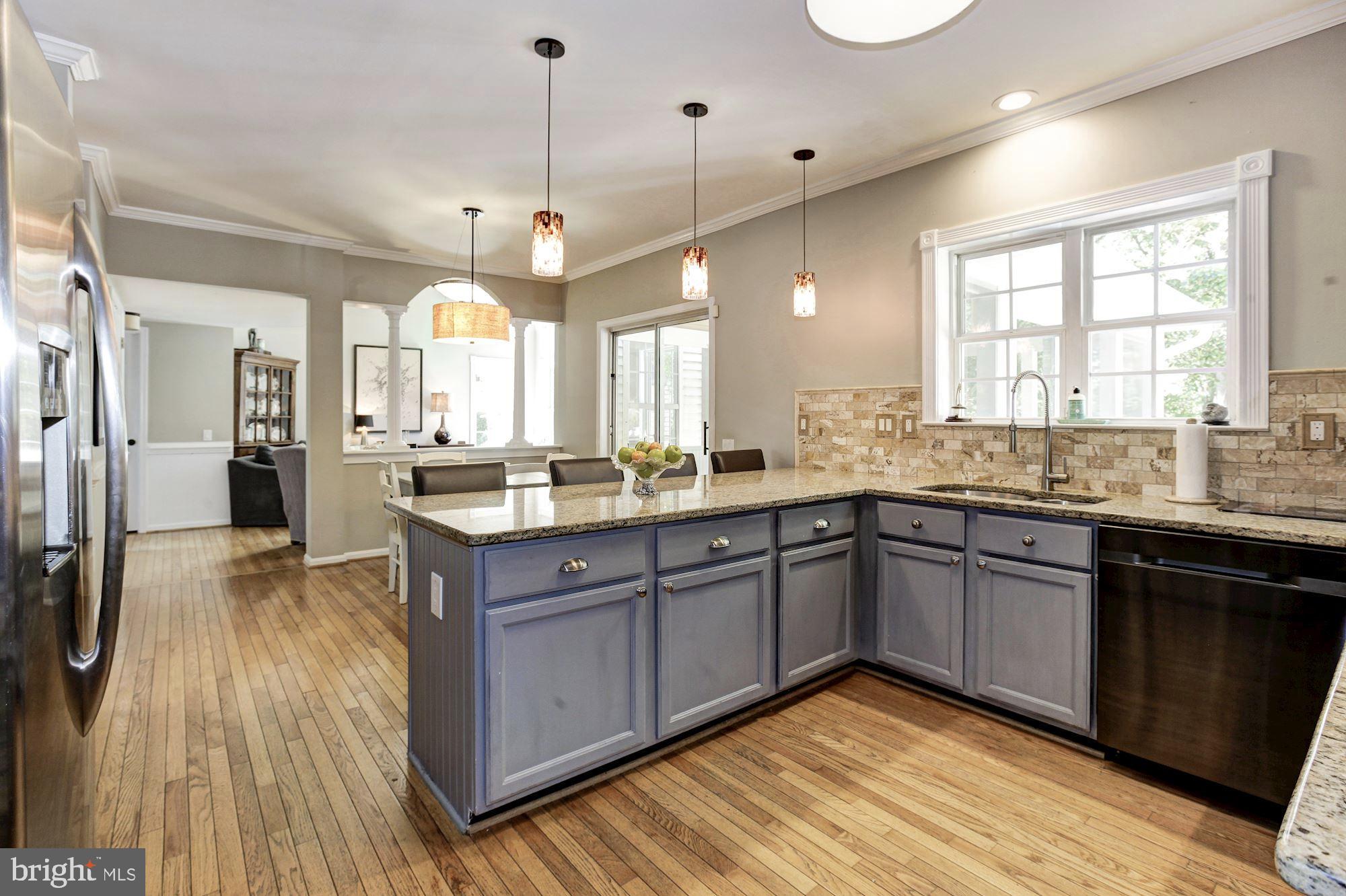 6422 Spring Forest Road Frederick, MD 21701 - Photo 6 of 37 Kitchen Open To Family Room
