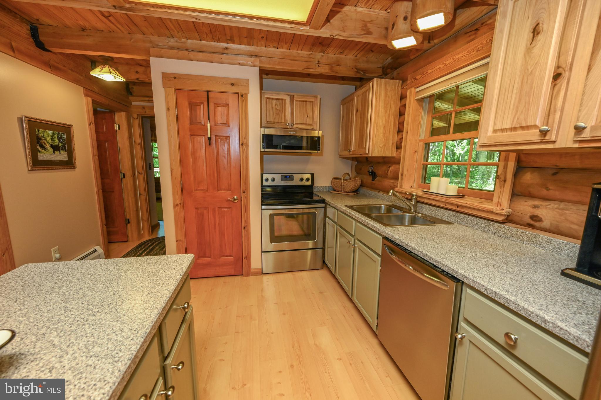 460 Bench Road Swanton, MD 21561 - Photo 13 of 110 Hall leading to the main level bedrooms