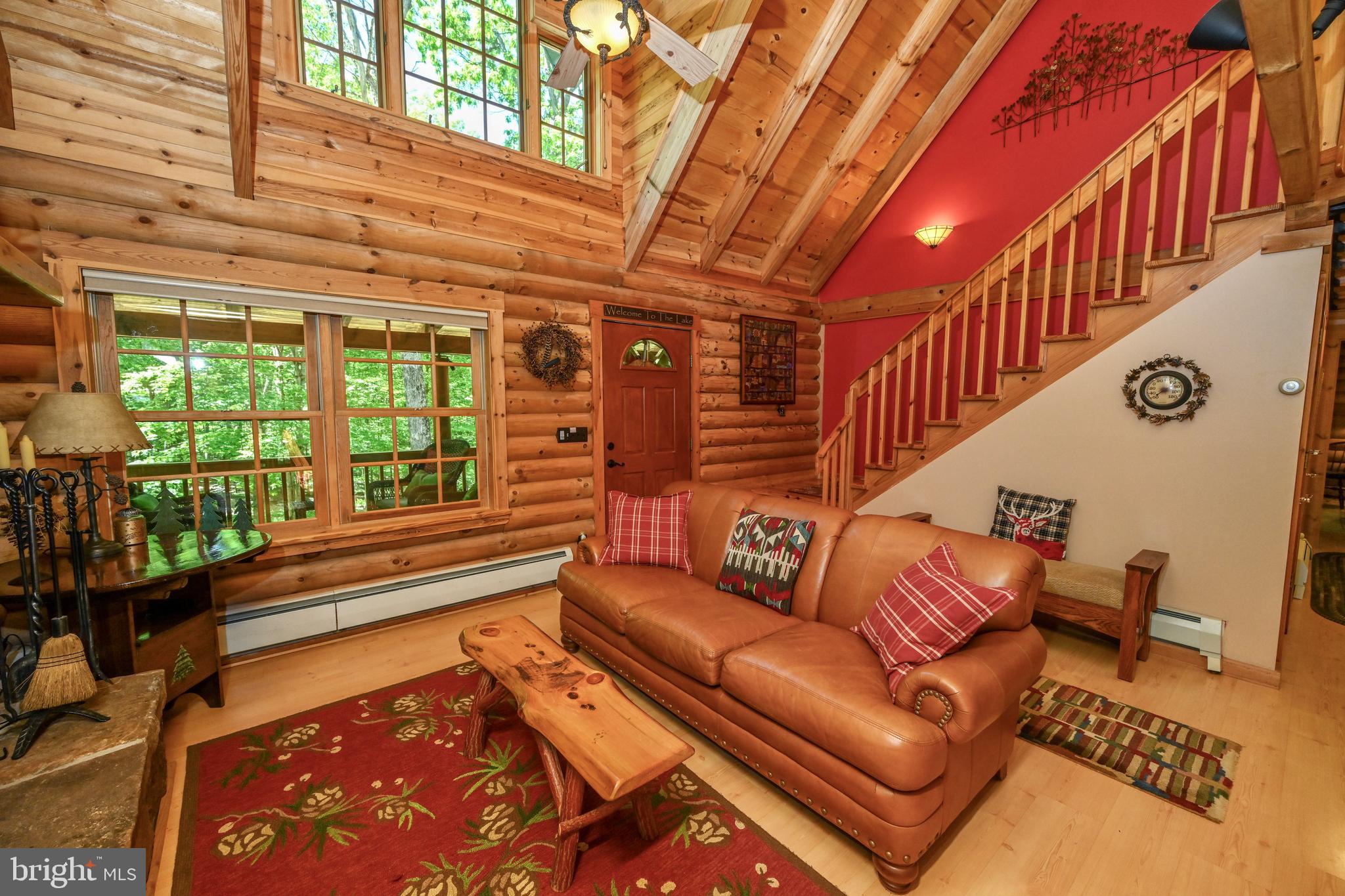 460 Bench Road Swanton, MD 21561 - Photo 23 of 110 Leading to the upper private bedroom and loft.
