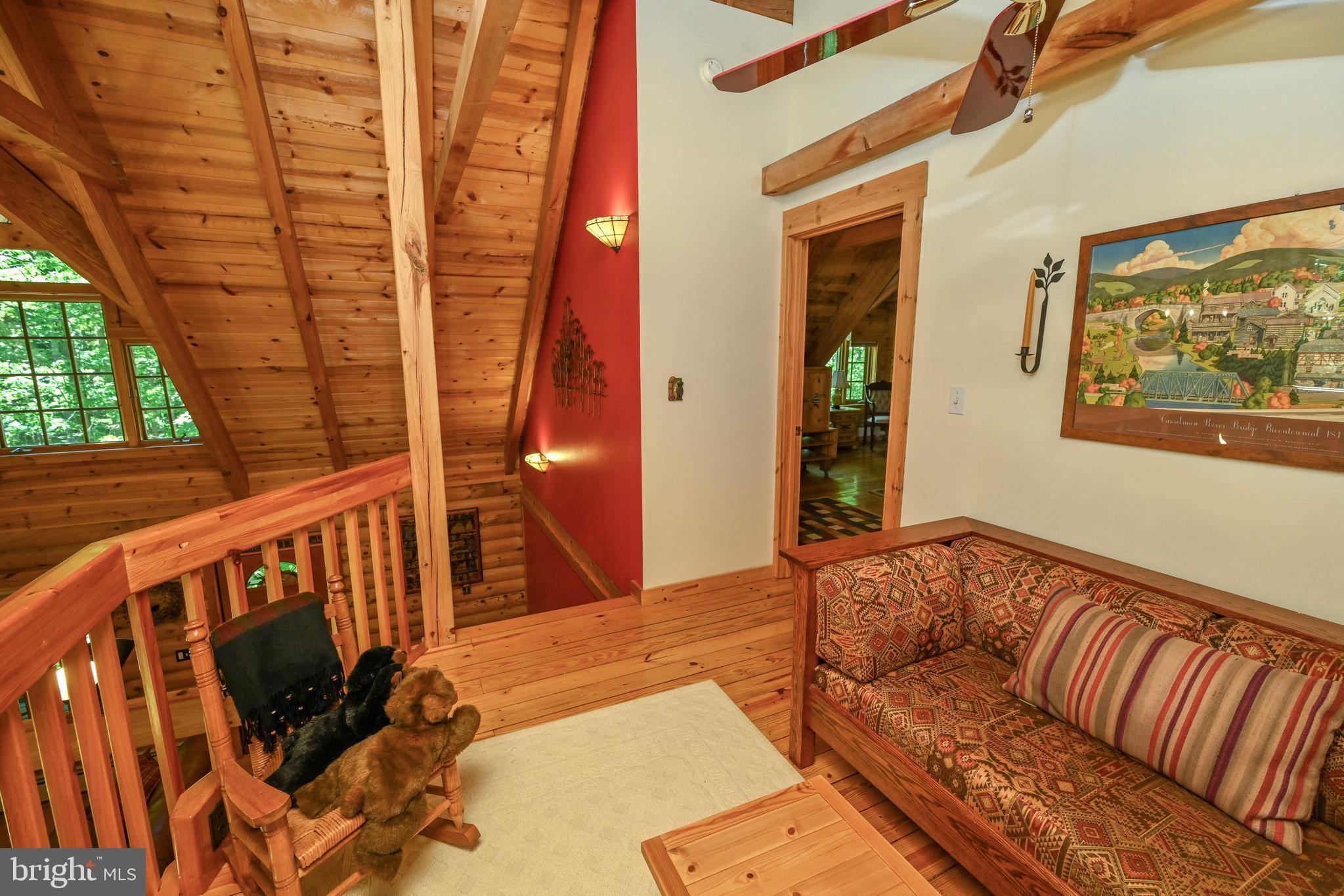 460 Bench Road Swanton, MD 21561 - Photo 27 of 110 Leading to the private primary suite.
