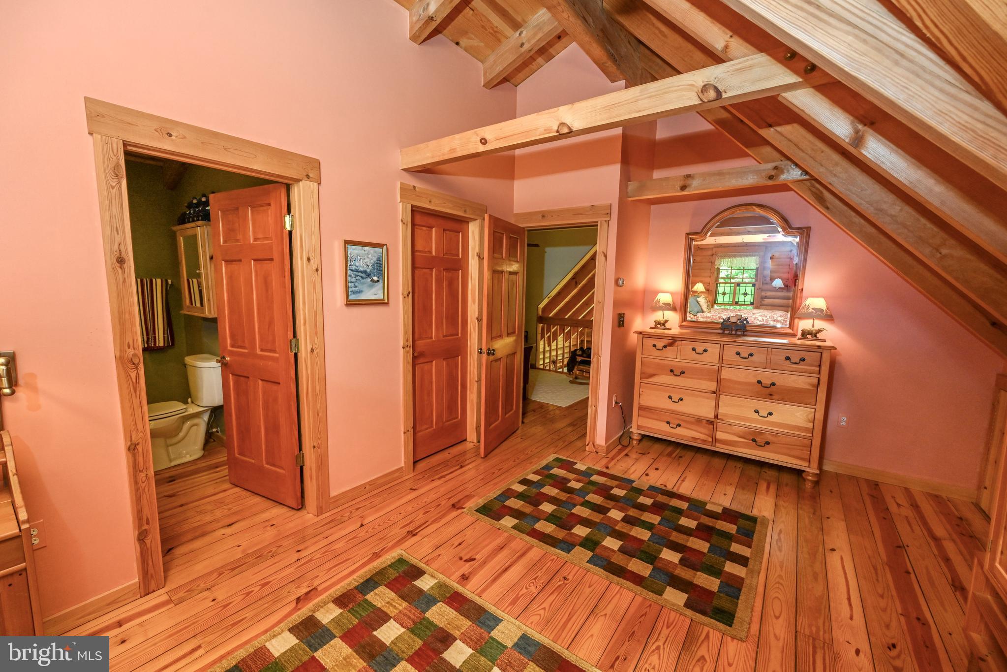 460 Bench Road Swanton, MD 21561 - Photo 31 of 110 Door to 8x6 walk in closet with cathedral ceiling.