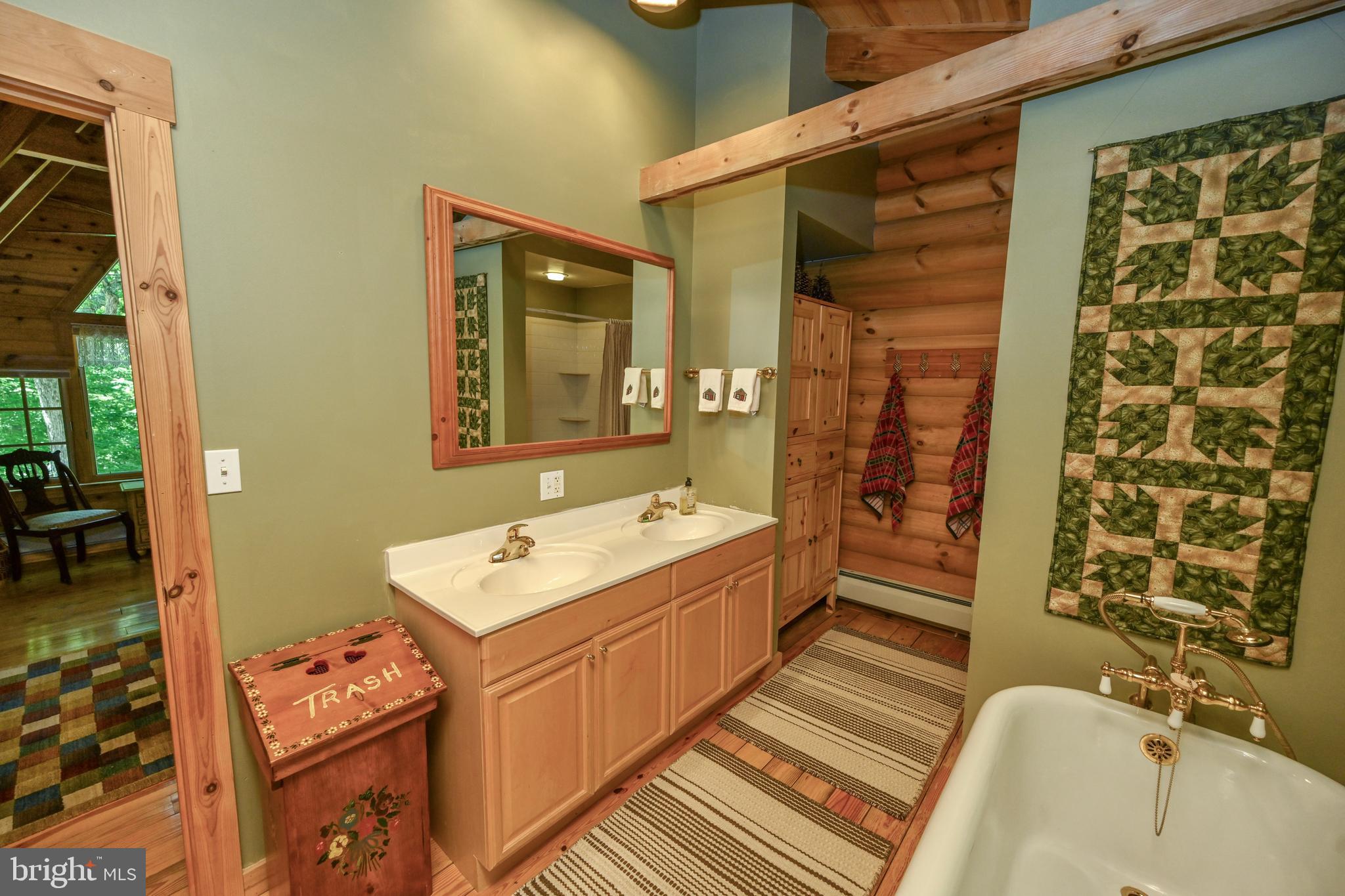 460 Bench Road Swanton, MD 21561 - Photo 33 of 110 Soaking tub and separate shower.