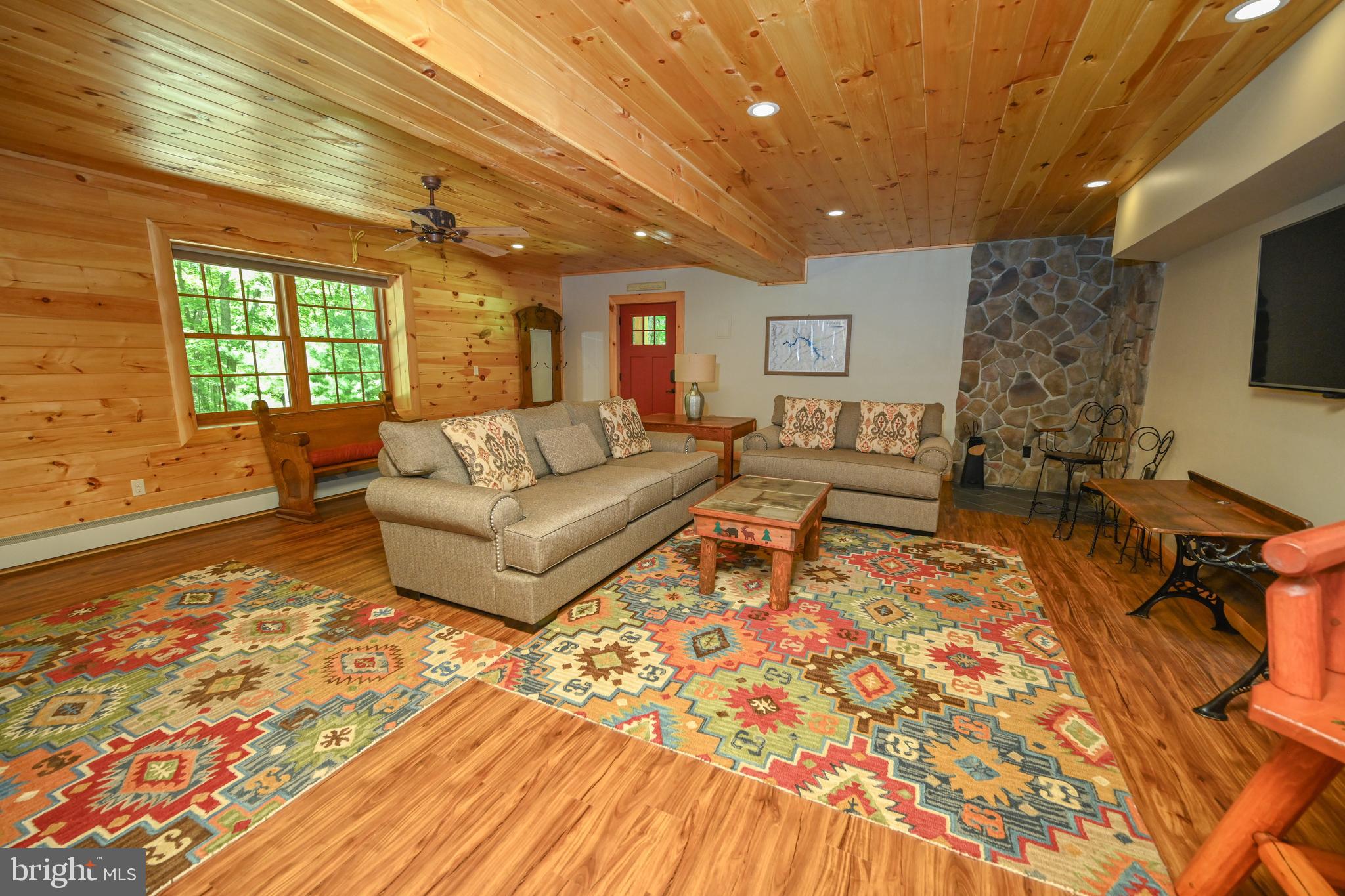 460 Bench Road Swanton, MD 21561 - Photo 39 of 110 Very spacious and beautiful rec room.