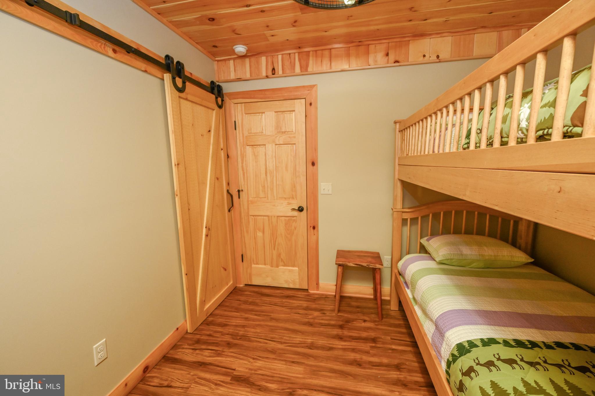 460 Bench Road Swanton, MD 21561 - Photo 45 of 110 Closet has a charming barn door.