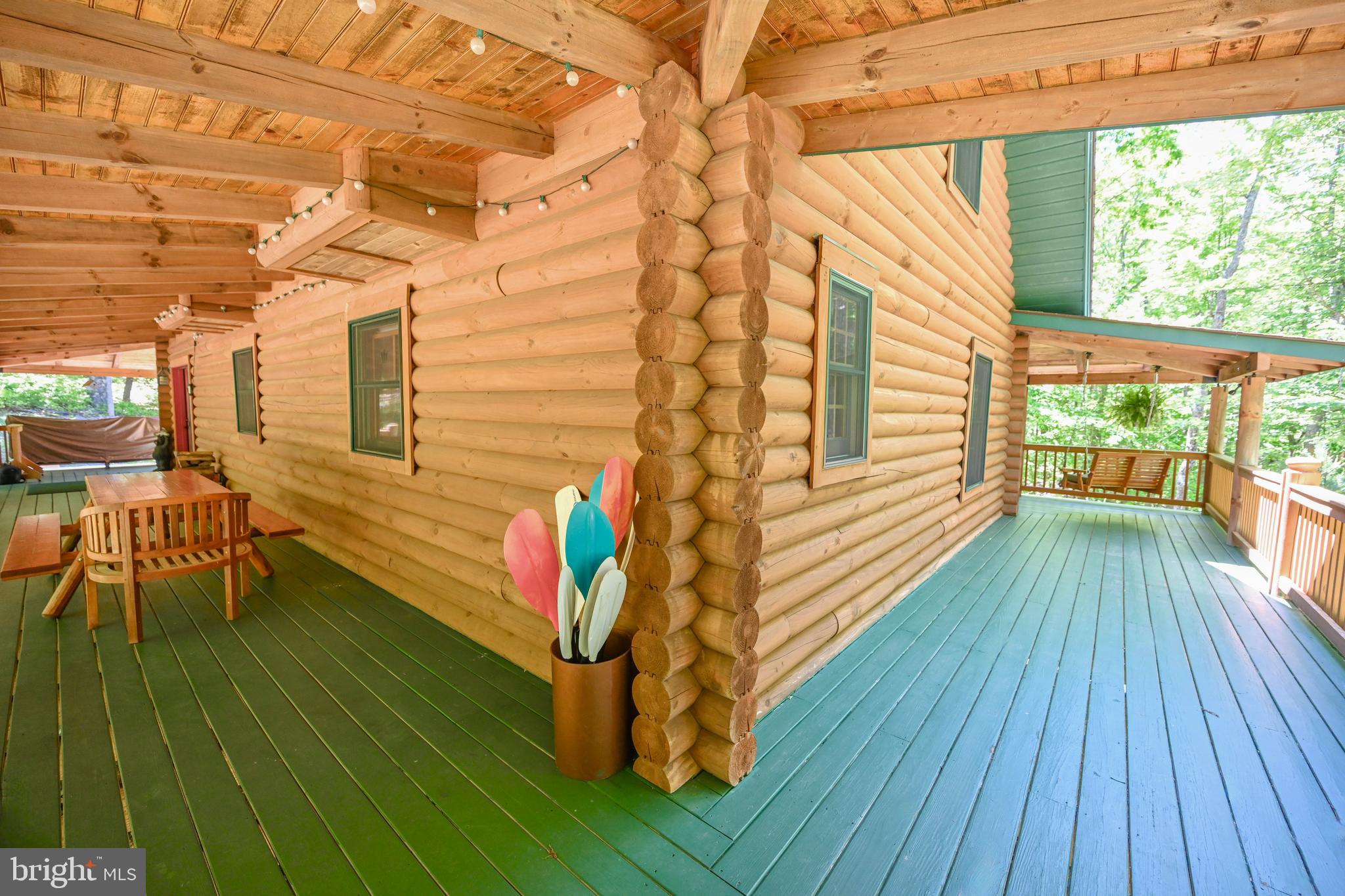 460 Bench Road Swanton, MD 21561 - Photo 55 of 110 Back and side area of the porch.
