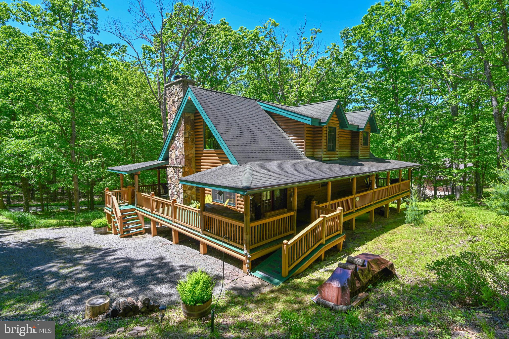 460 Bench Road Swanton, MD 21561 - Photo 60 of 110 Large covered porch areas.
