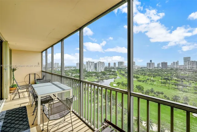 a view of balcony with couch
