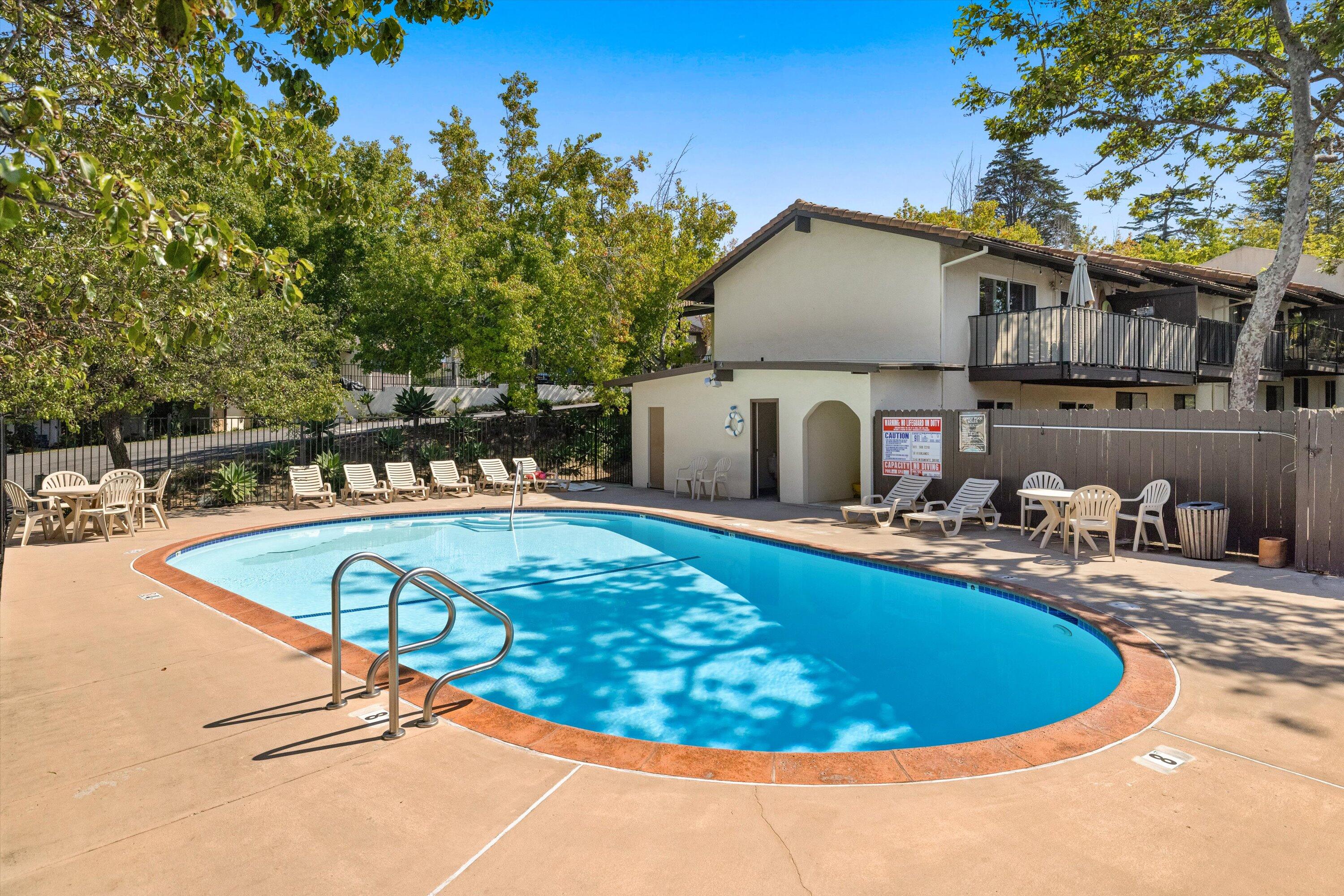 1066 Miramonte Drive, Unit 2 Santa Barbara, CA 93109 - Photo 15 of 18 Highlands Pool