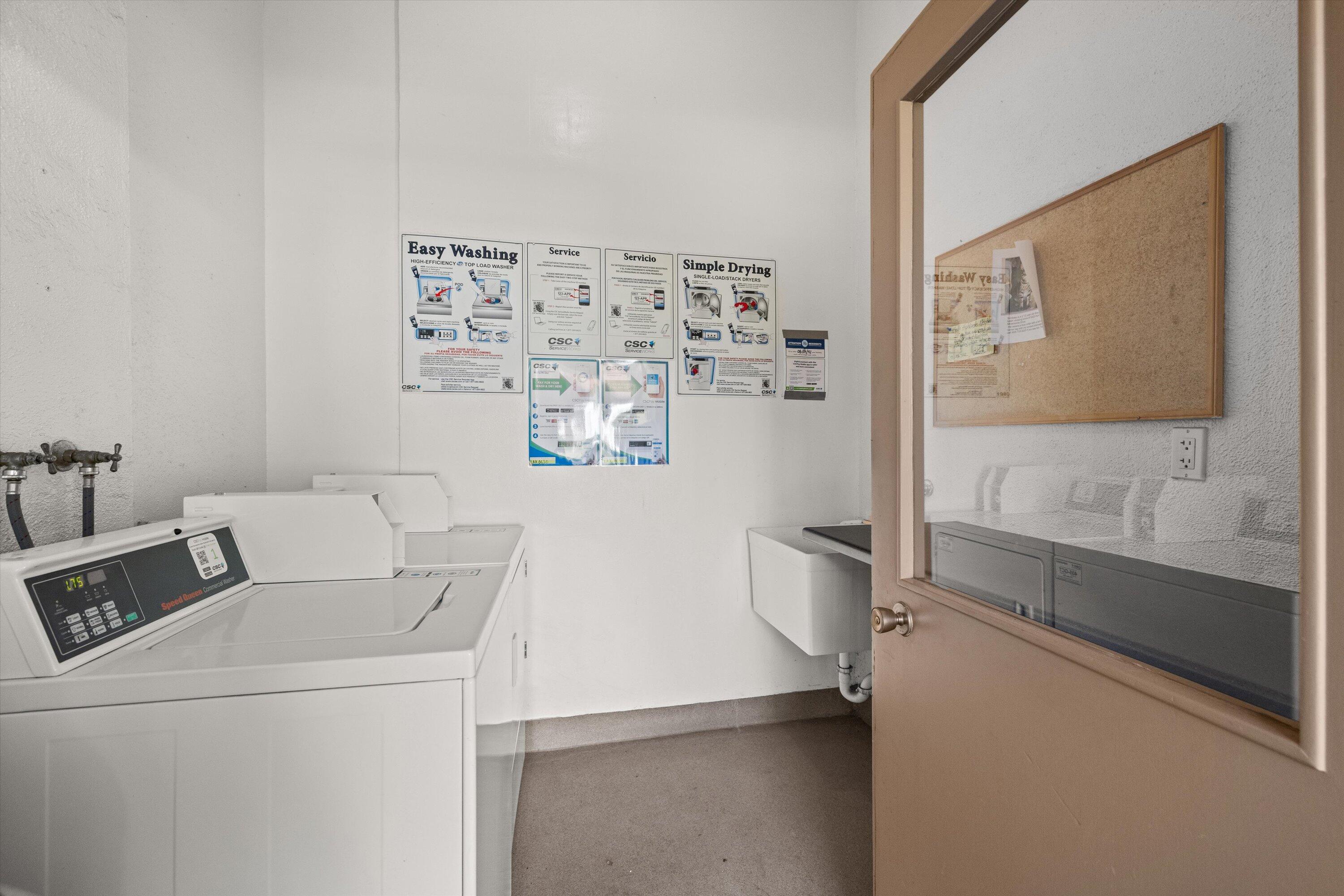 1066 Miramonte Drive, Unit 2 Santa Barbara, CA 93109 - Photo 17 of 18 Onsite laundry facilities