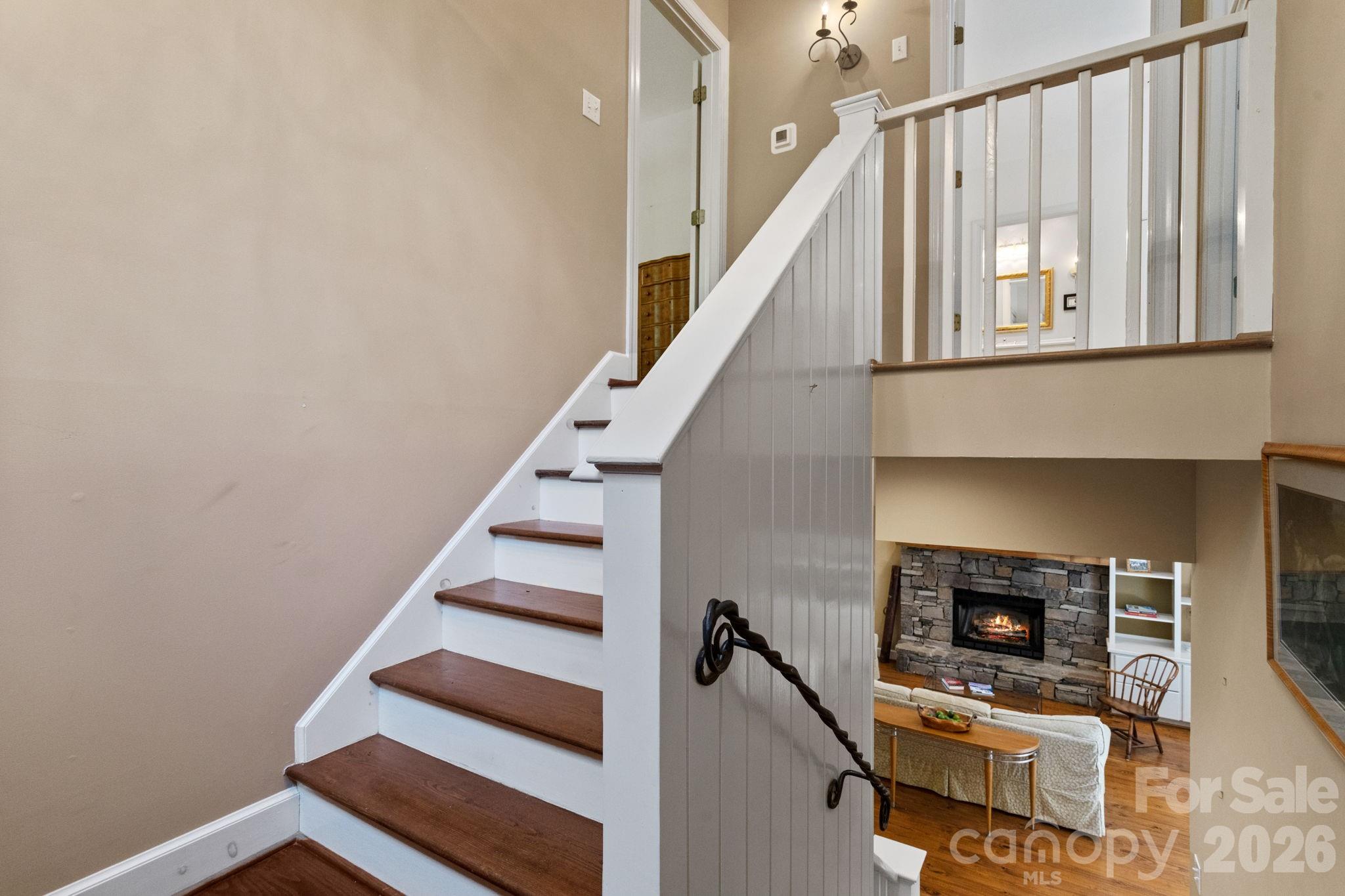2825 Hunting Country Road Tryon, NC 28782 - Photo 21 of 41 a view of entryway and hall with wooden floor