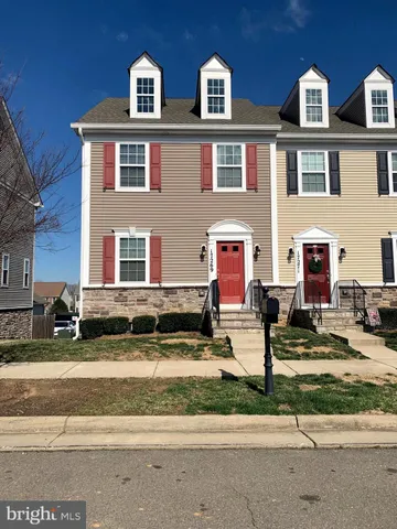 a front view of multiple houses