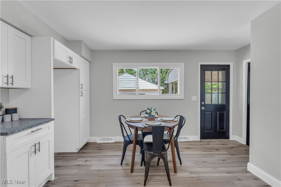 20813 Hansen Road Maple Heights, OH 44137 - Photo 12 of 40 Dining room with light wood-type flooring