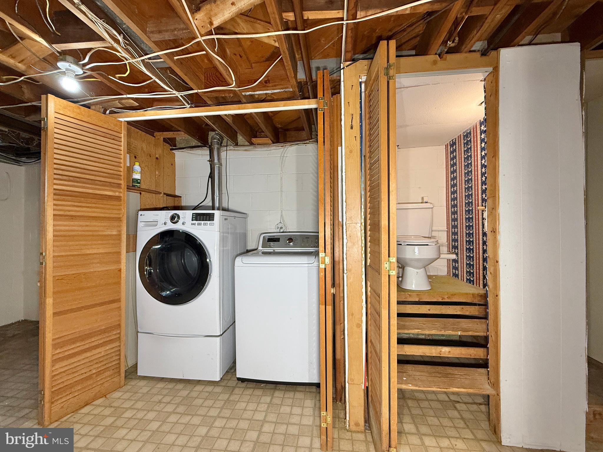 2002 Old Frederick Road Baltimore, MD 21228 - Photo 25 of 36 a utility room with dryer and washer