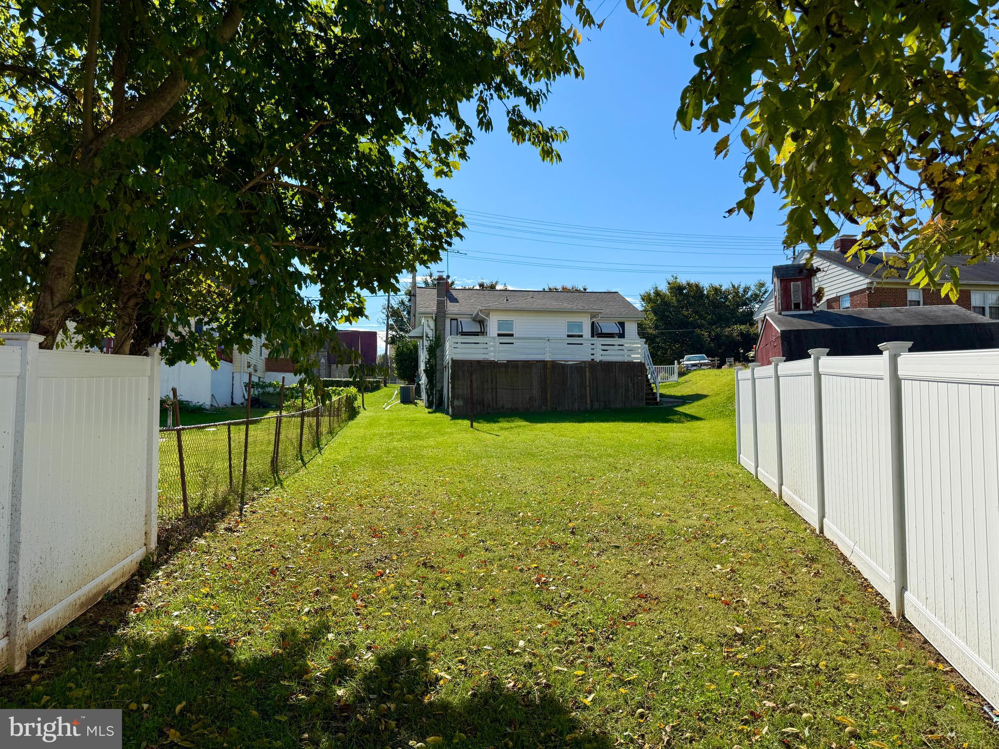 2002 Old Frederick Road Baltimore, MD 21228 - Photo 32 of 36 a view of a garden with wooden fence