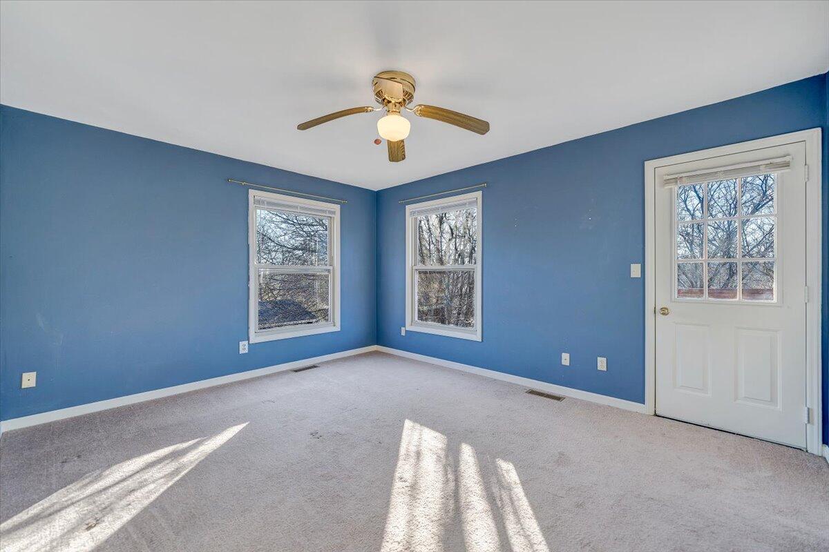 4902 Old Mountain Road Northeast Roanoke, VA 24019 - Photo 13 of 42 a view of an empty room with a window