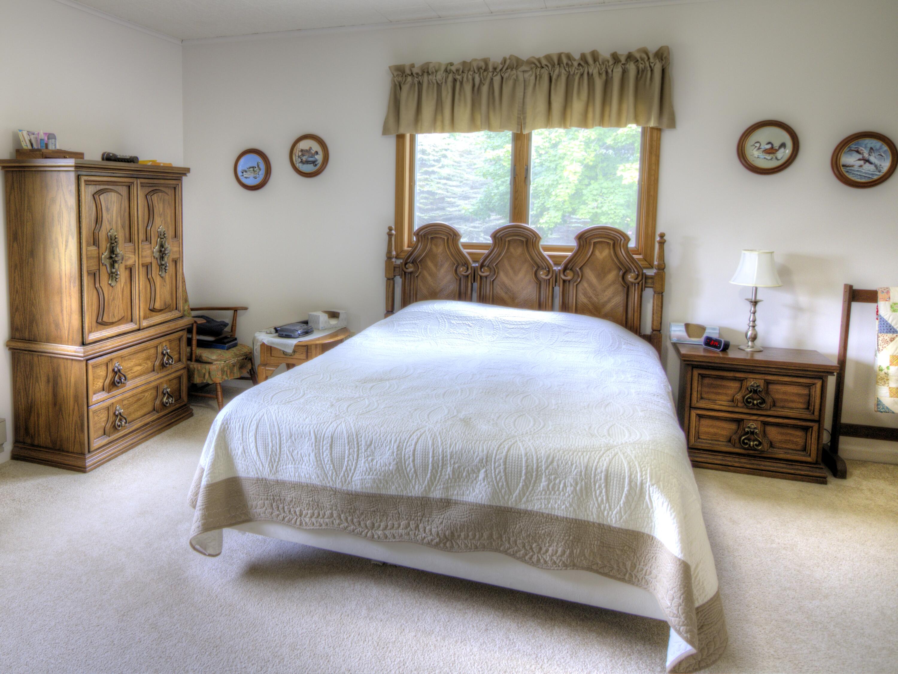 318 Mt Hope Road South Crystal, MI 48818 - Photo 22 of 38 Master bed 2_