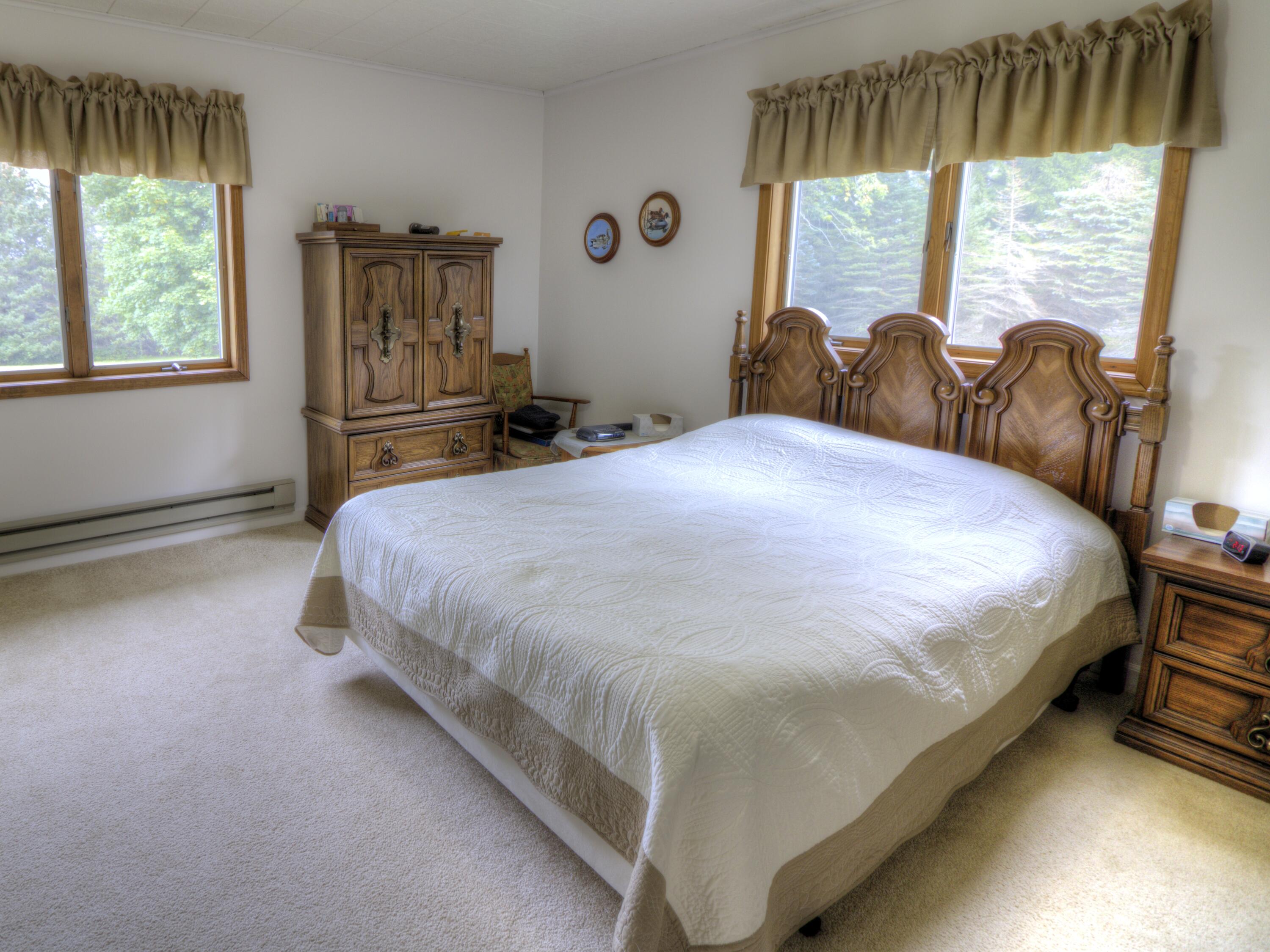 318 Mt Hope Road South Crystal, MI 48818 - Photo 23 of 38 Master bed_