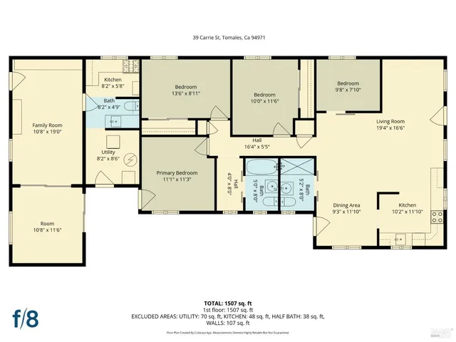 $945,000 | 39 Carrie Street, Tomales, CA 94971