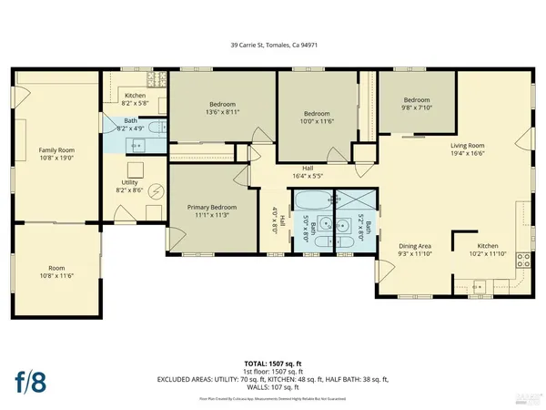 $945,000 | 39 Carrie Street, Tomales, CA 94971