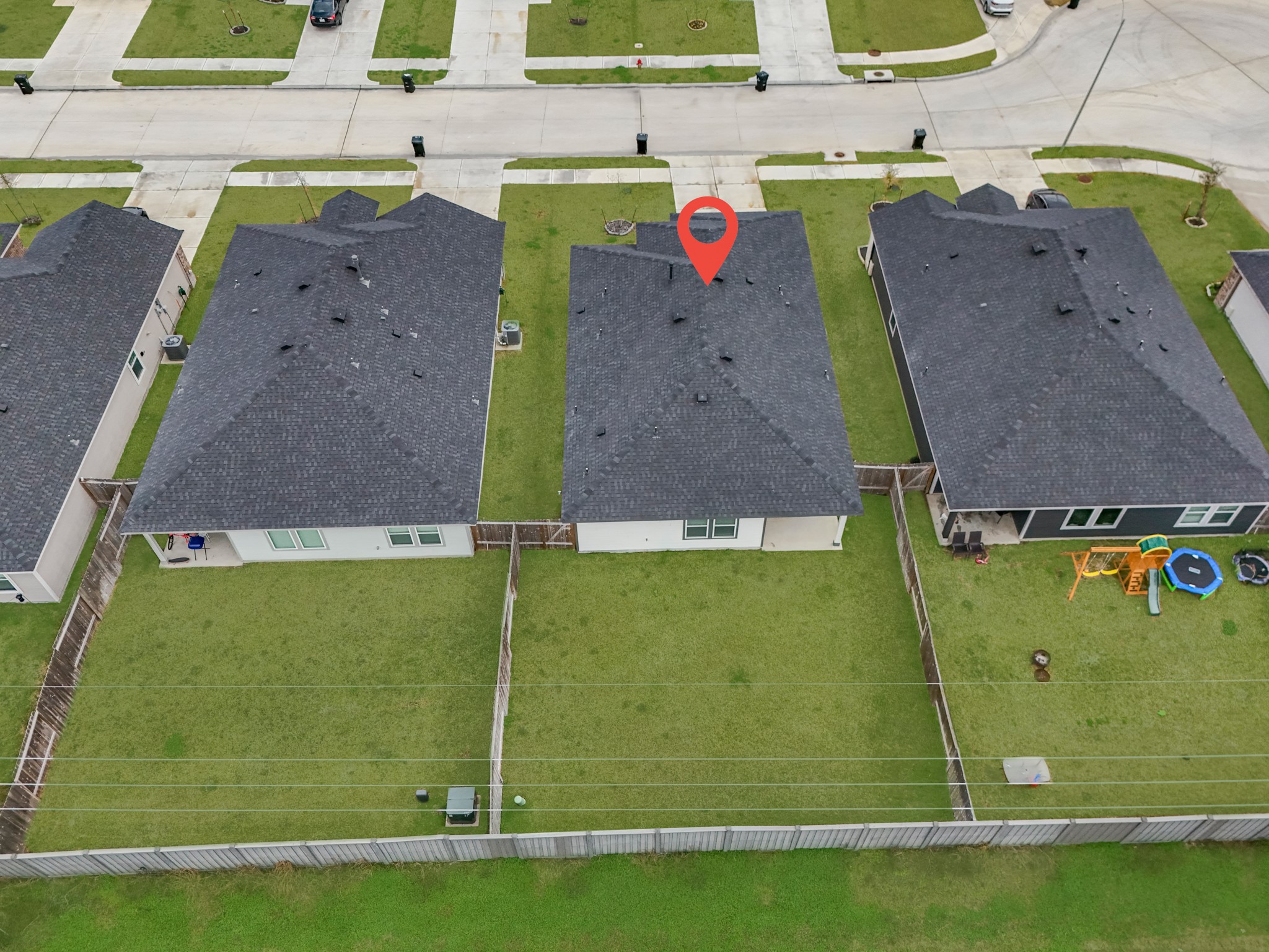 7534 Cynomys Court Rosharon, TX 77583 - Photo 32 of 35 Aerial of home and large yard!