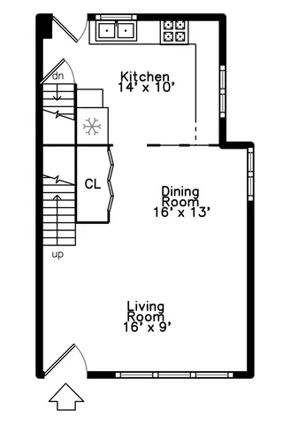 $350,000 | 311 Vine Avenue, Unit E, Park Ridge, IL 60068