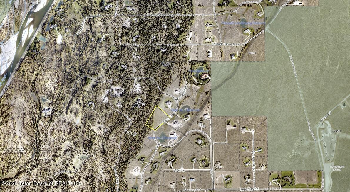 300 Reed Drive Jackson, WY 83001 - Photo 14 of 14 300 GIS AERIAL