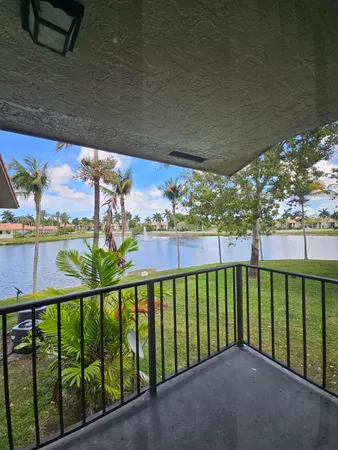 a view of a balcony