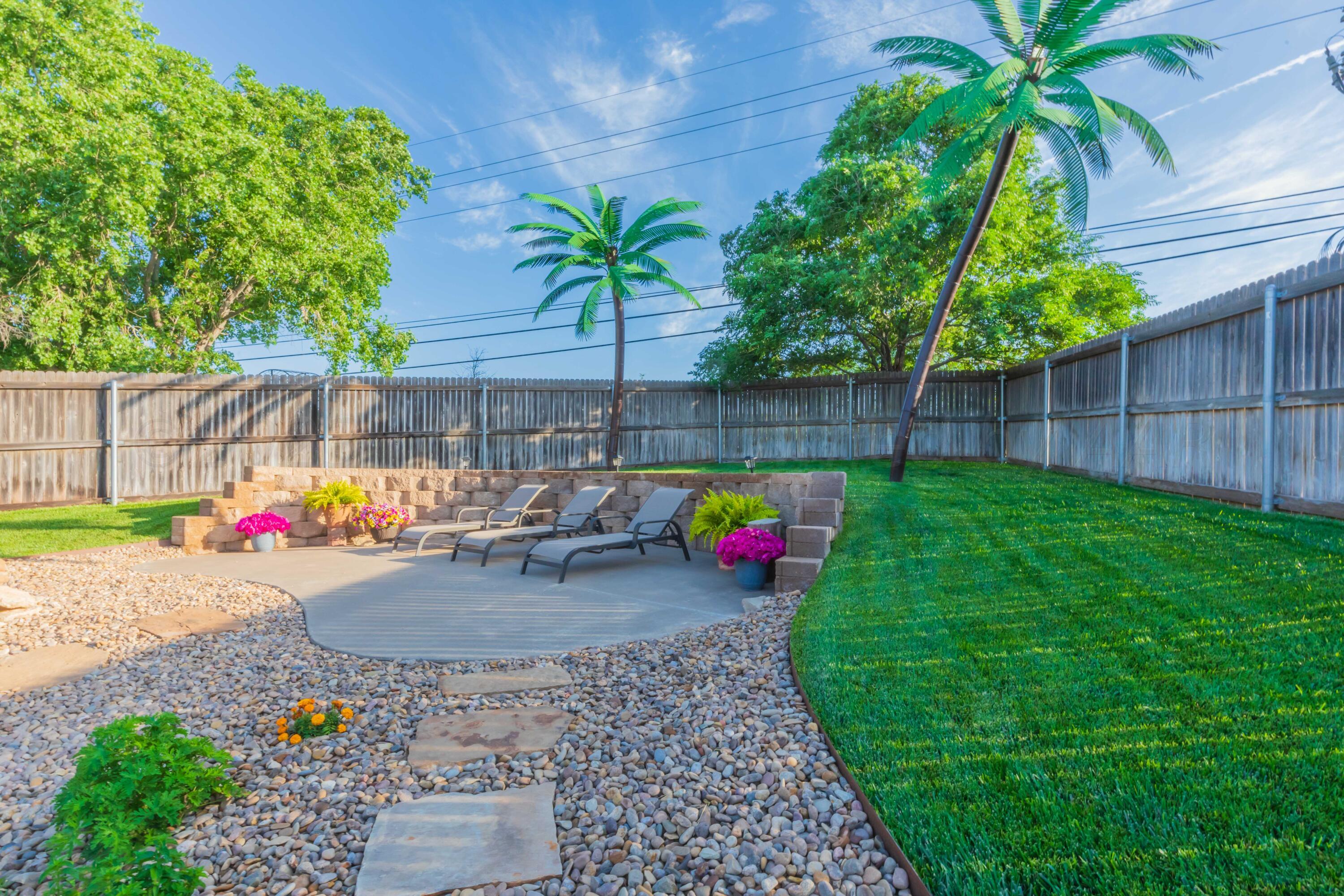 2308 Madera Place Amarillo, TX 79124 - Photo 58 of 61 a view of a backyard with a patio