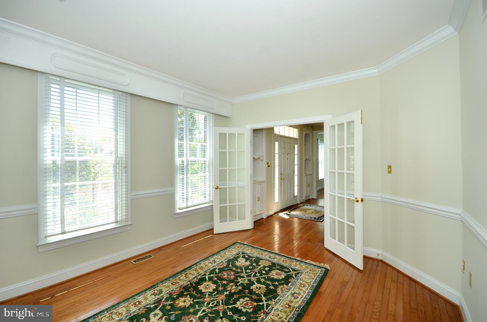 3504 Old Trail Road Edgewater, MD 21037 - Photo 10 of 30 Sophisticated Study Complete with Glass French Drs