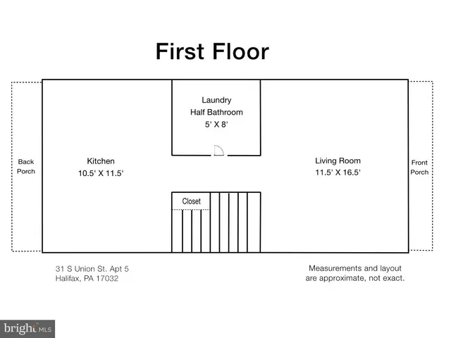 $1,175 | 31 Union Street, Unit 5, Halifax, PA 17032