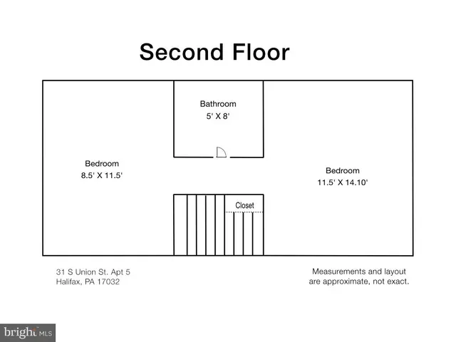 $1,175 | 31 Union Street, Unit 5, Halifax, PA 17032