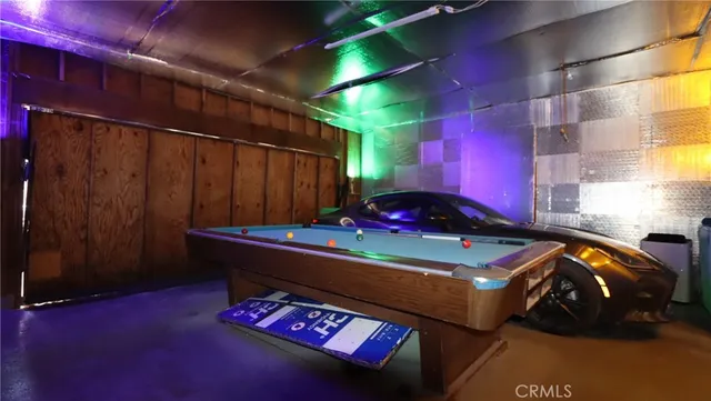 a car parked in front of a building