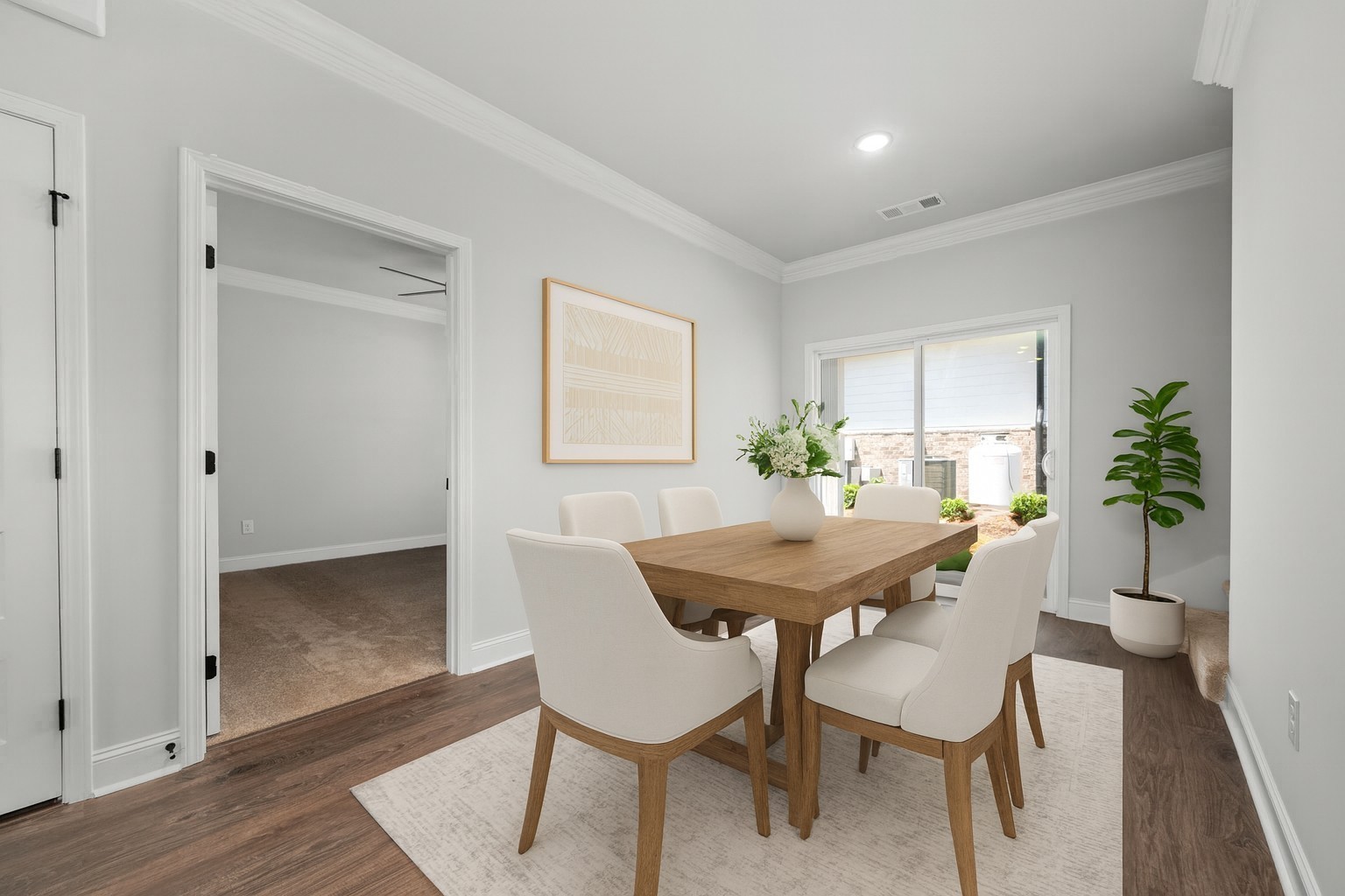 527 Rohan Drive Murfreesboro, TN 37129 - Photo 4 of 20 a view of a dining room with furniture and wooden floor