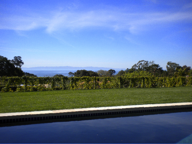 212 Alston Road Montecito, CA 93108 - Photo 13 of 19 a view of a grassy field with trees