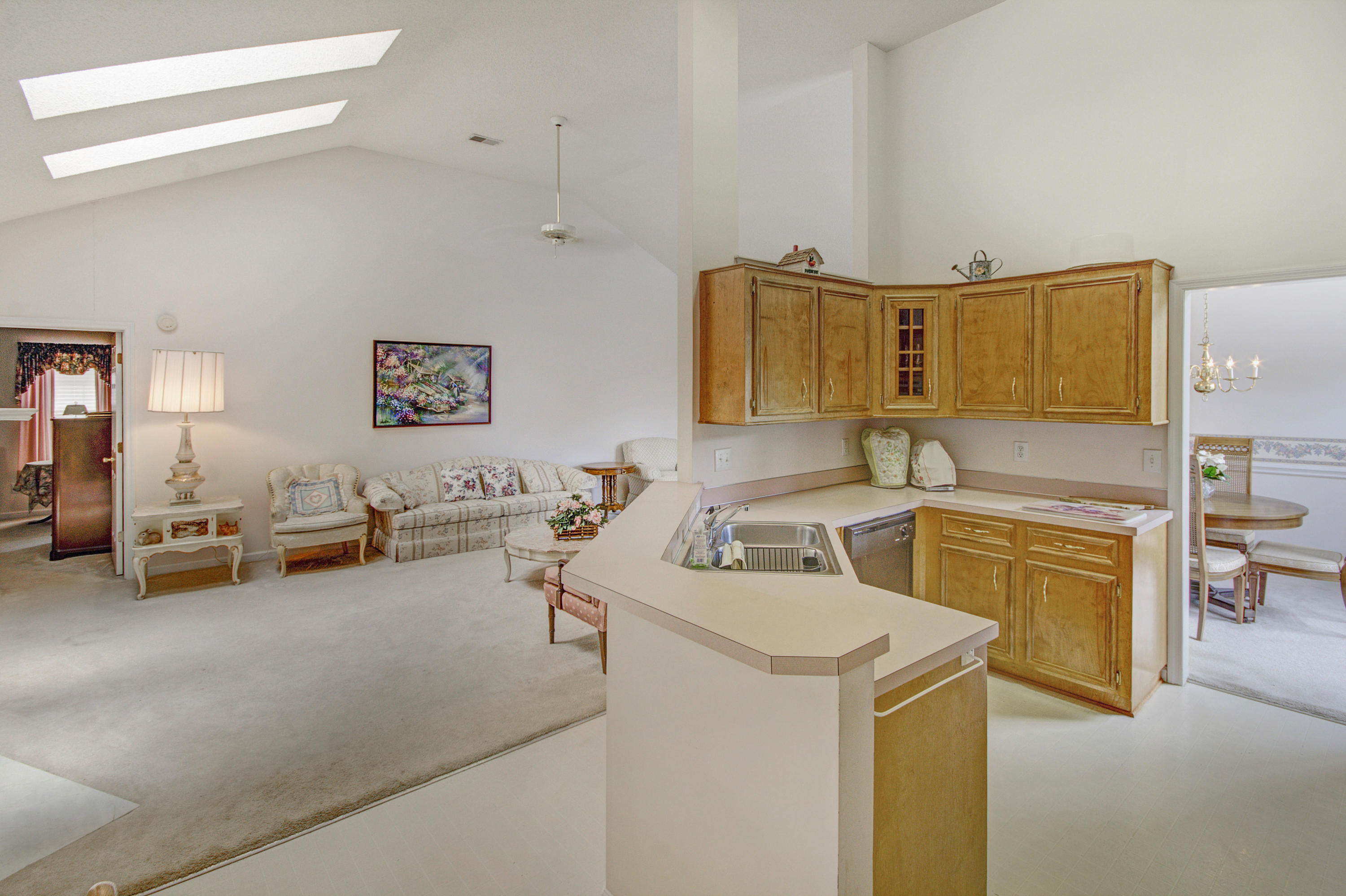 308 Bertram Road Summerville, SC 29485 - Photo 7 of 23 Kitchen Overlooks Family Area