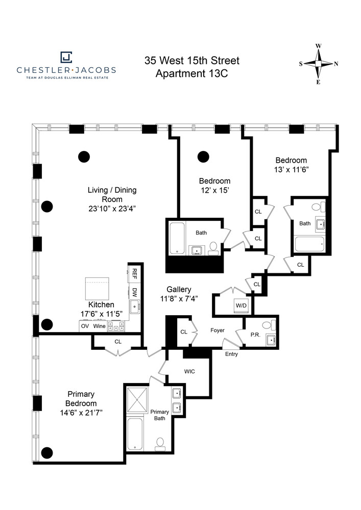 35 West 15th Street, Unit 13C Manhattan, NY 10011 - Photo 17 of 17 a picture of a book and a bed