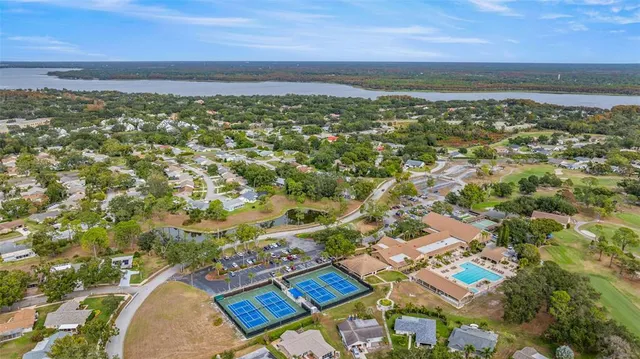 a view of a city with ocean view