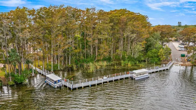 a view of an ocean and city