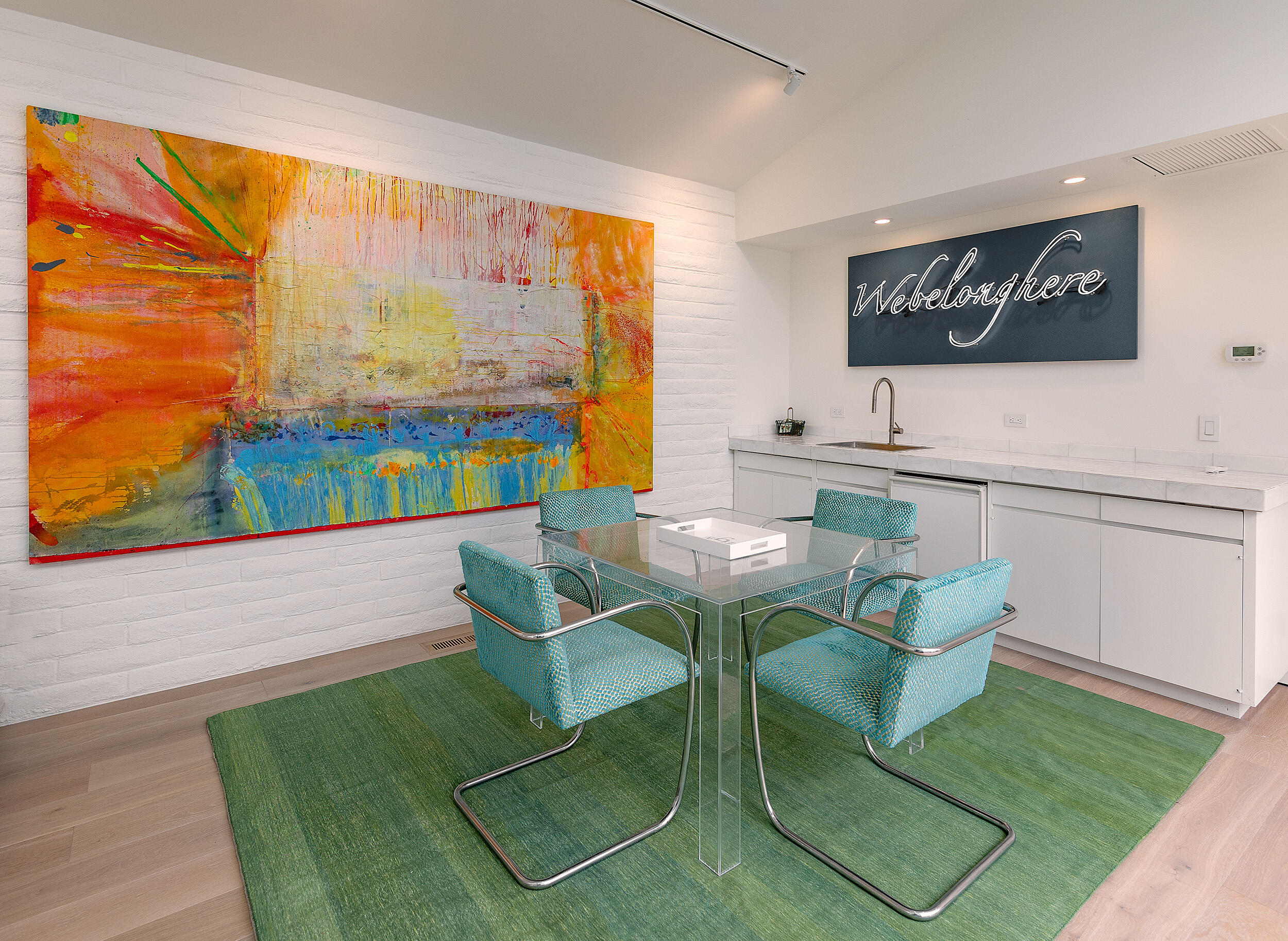 1988 Inverness Lane Montecito, CA 93108 - Photo 13 of 30 a view of a dining room with furniture a rug and wooden floor