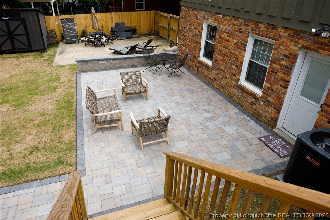 2620 Huntington Road Fayetteville, NC 28303 - Photo 21 of 23 a view of deck with patio