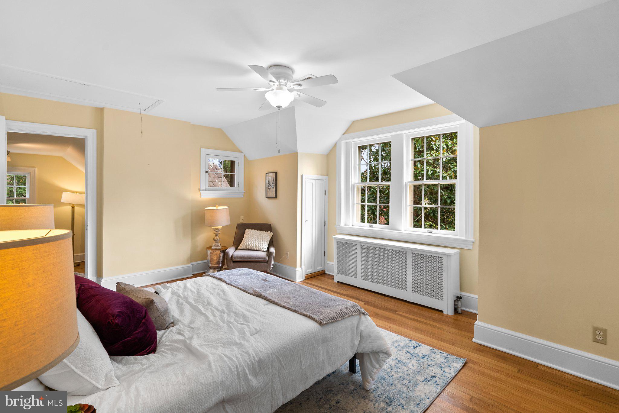 1203 Highland Drive Silver Spring, MD 20910 - Photo 38 of 59 Primary bedroom with ceiling fan