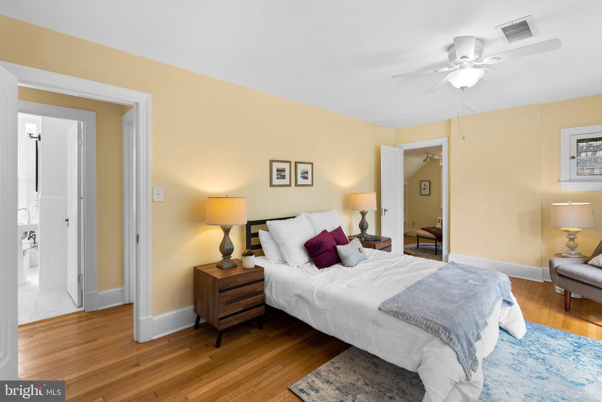 1203 Highland Drive Silver Spring, MD 20910 - Photo 39 of 59 Primary bedroom with wood flooring